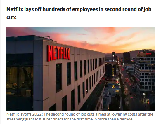 Netflix Layoff News